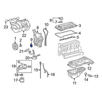 Toyota OE - Rear Engine Crankshaft Seal