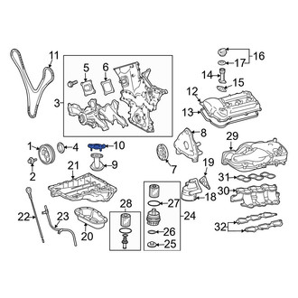 Toyota OE - Engine Oil Pump Pickup Tube Gasket