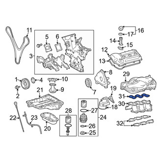 Toyota OE - Upper Fuel Injection Plenum Gasket
