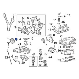 Toyota OE - Front Engine Crankshaft Seal