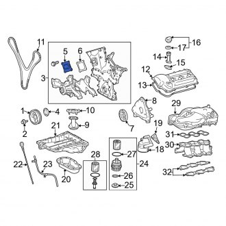 Toyota OE - Engine Timing Cover