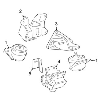 Toyota OE - Engine & Transmission Mounting