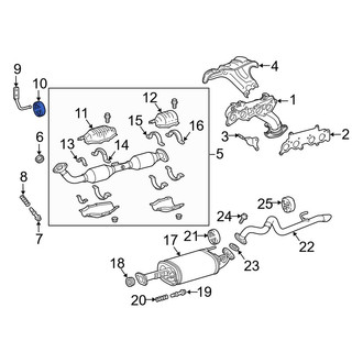 Toyota OE - Exhaust System Hanger