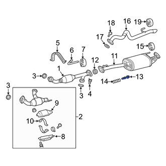 Toyota OE - Exhaust Bolt