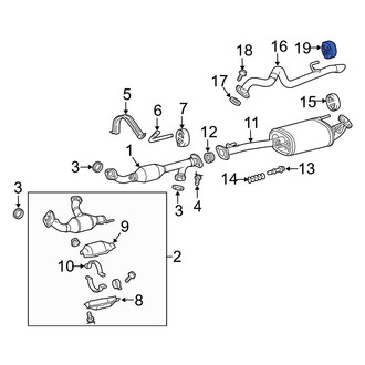 Toyota OE - Exhaust System Hanger
