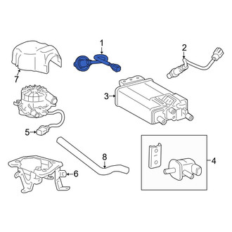 Toyota OE - Front Left Oxygen Sensor