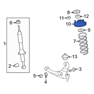 Toyota OE - Front Suspension Shock Absorber Mount