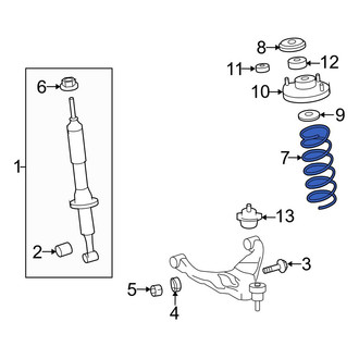 Toyota OE - Front Left Coil Spring