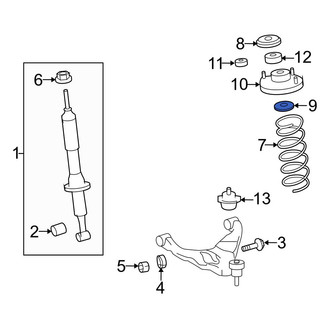 Toyota OE - Suspension Coil Spring Cap