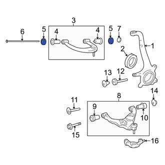 Toyota OE - Body Mount Cushion Washer