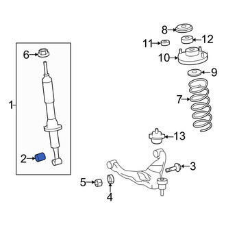 Toyota OE - Front Suspension Shock Absorber Bushing