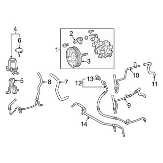 Toyota OE - Steering Gear & Linkage - Pump & Hoses