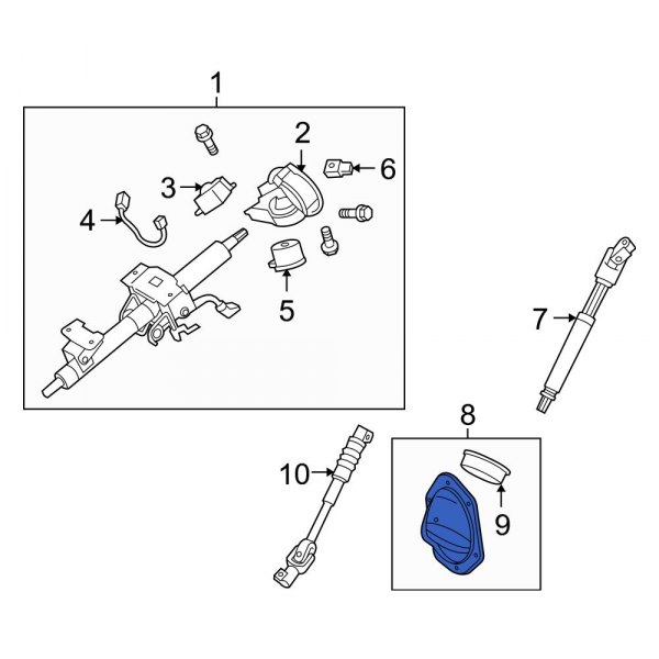 Steering Coupling Boot