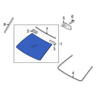 Toyota OE - Front Windshield