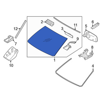 Toyota OE - Front Windshield