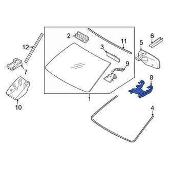 Toyota OE - Lane Departure System Camera Bracket