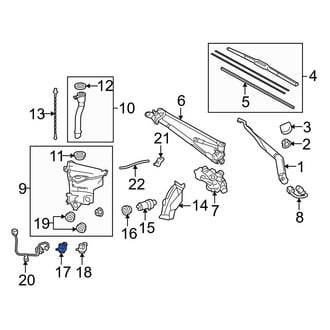 Toyota OE - Windshield Washer Pump