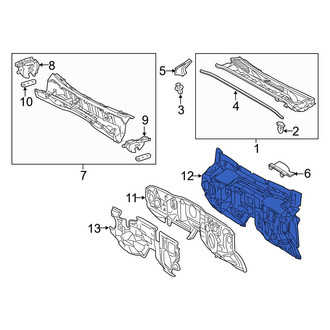 Toyota OE - Inner Engine Compartment Insulation