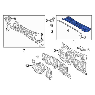 Toyota OE - Upper Cowl Cover
