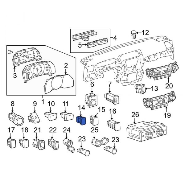 Parking Aid Switch