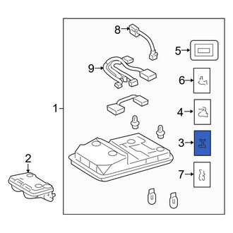 Toyota OE - Transfer Case Switch