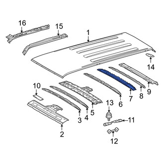 Toyota OE - Roof Bow