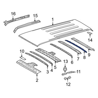Toyota OE - Roof Bow