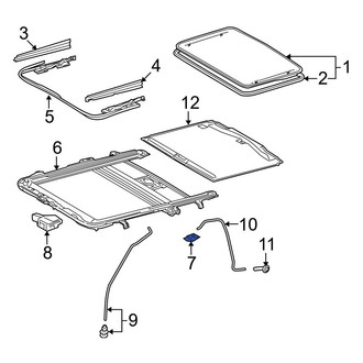 Toyota OE - Sunroof Frame Bracket