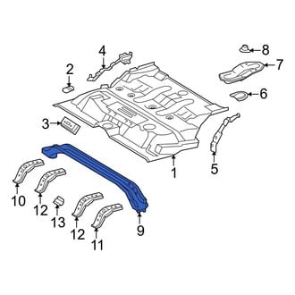 Toyota OE - Rear Floor Pan Crossmember
