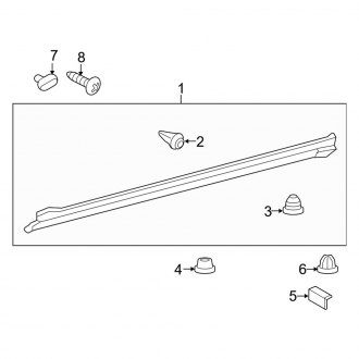 2012 Toyota 4Runner Replacement Rocker Panels | CARiD