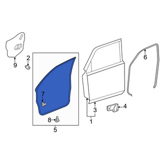 Toyota OE - Front Left Outer Door Seal