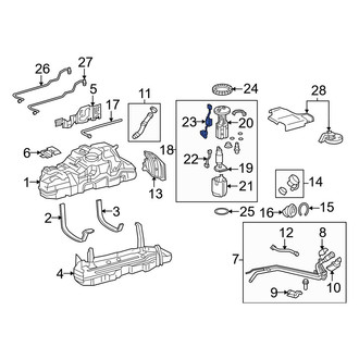 Toyota OE - Fuel Sender and Hanger Assembly