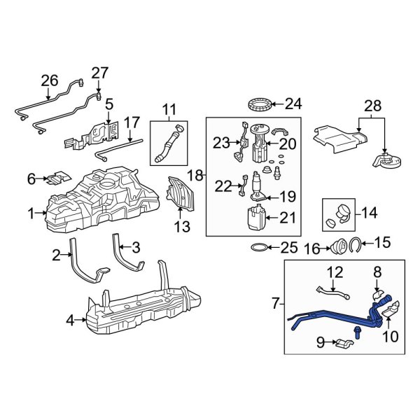 Fuel Filler Neck