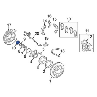 Toyota OE - Rear Drive Axle Shaft Seal
