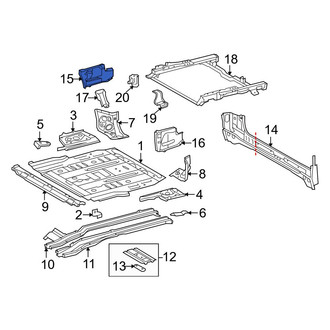 Toyota OE - Rear Right Quarter Panel Extension