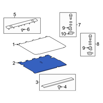 Toyota OE - Floor Carpet Insulator