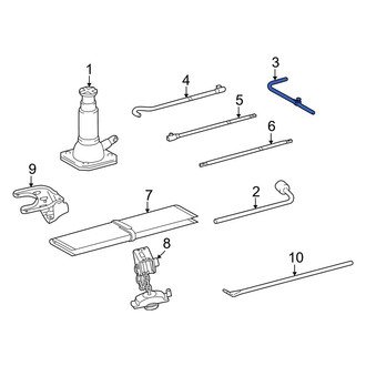 Toyota OE - Floor Jack Handle