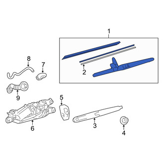 Toyota OE - Rear Wiper Blade