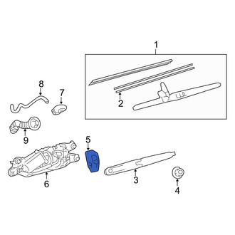 Toyota OE - Wiper Motor Bracket