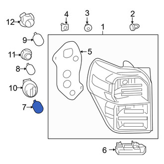 Toyota OE - Turn Signal & Parking Light Bulb