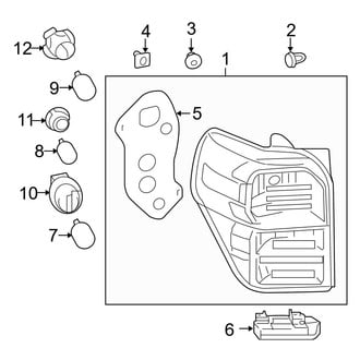 Toyota OE - Rear Lamps - Tail Lamps