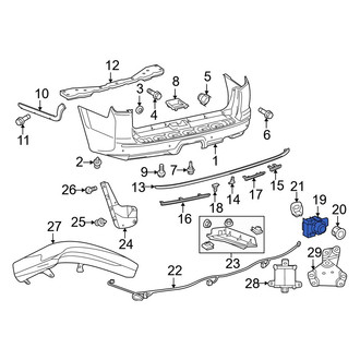 Toyota OE - Rear Parking Aid Sensor