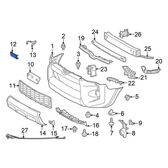 Toyota OE - Front Bumper Cover Spacer Panel