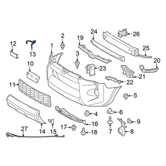 Toyota OE - Bumper Cover Spacer Panel Bracket