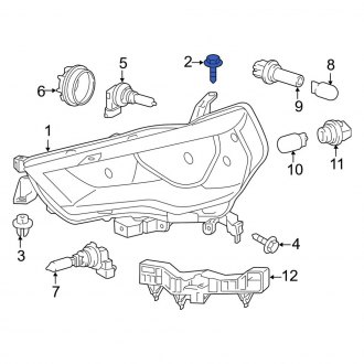 Toyota OE - Headlight Mounting Bolt
