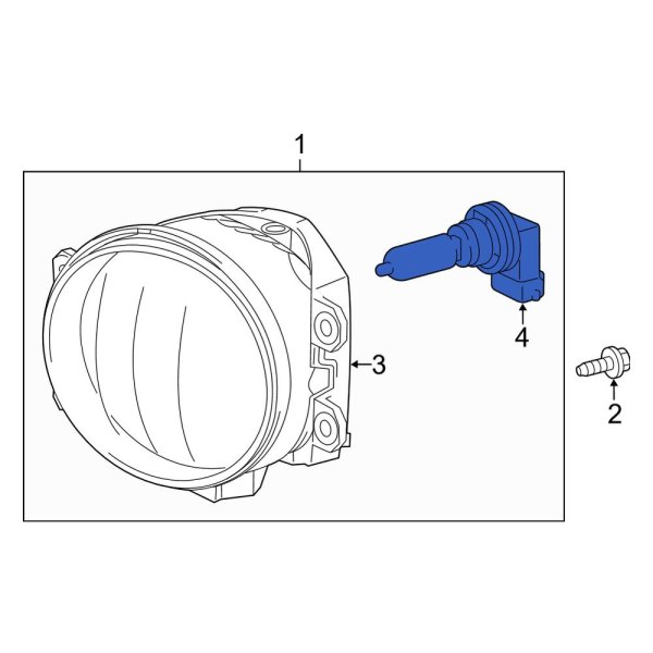 Fog Light Bulb