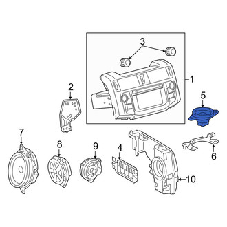 Toyota OE - Front Left Speaker