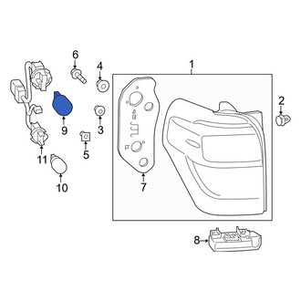 Toyota OE - Front Turn Signal & Parking Light Bulb