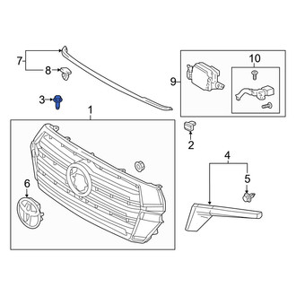 Toyota OE - Headlight Mounting Screw