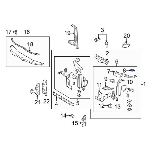 Fender Apron Reinforcement